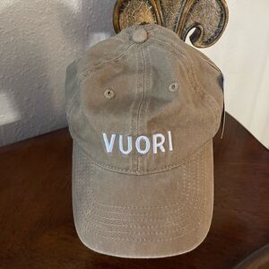 Vuori NWT Khaki Casual Unisex Cap